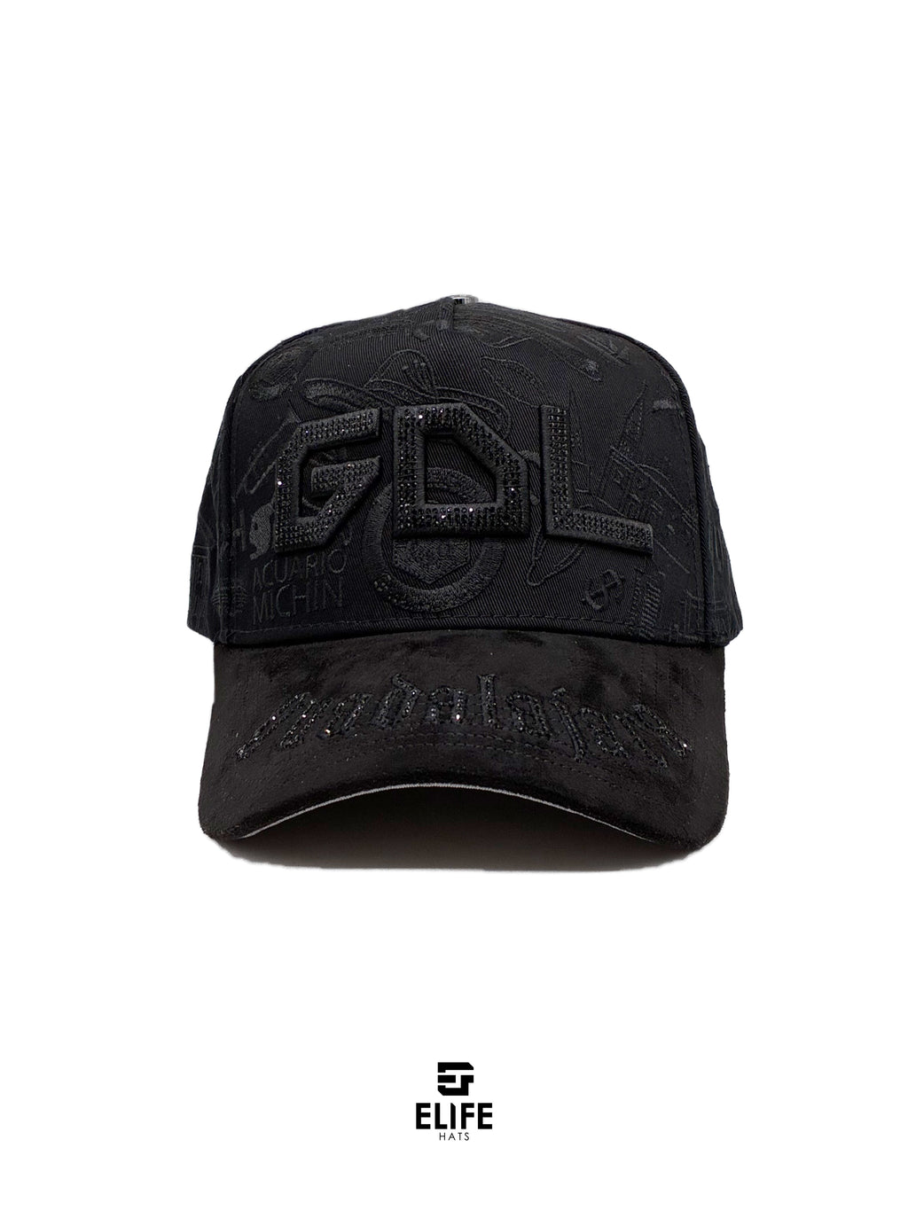Gran Jefe Guadalajara Negra – Gorra con Bordado