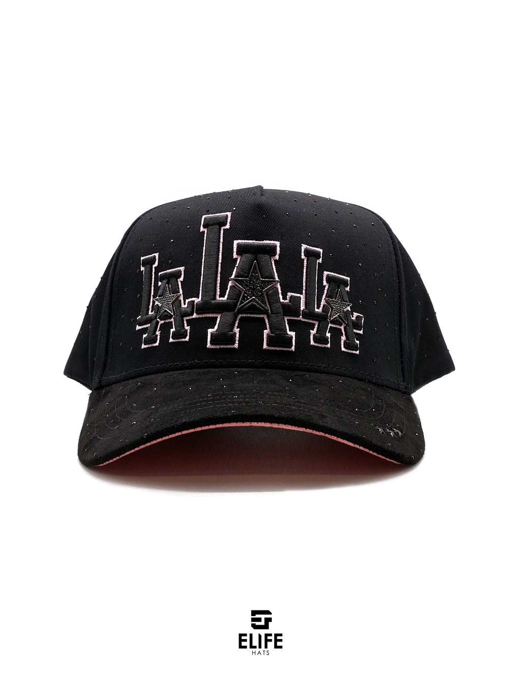 Gran Jefe Lalala Rosa – Gorra con Bordado y Acabado de Gamuza