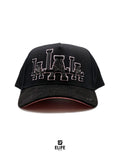Gran Jefe Lalala Rosa – Gorra con Bordado y Acabado de Gamuza