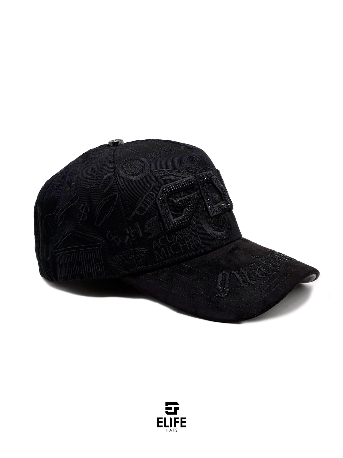 Gran Jefe Guadalajara Negra – Gorra con Bordado