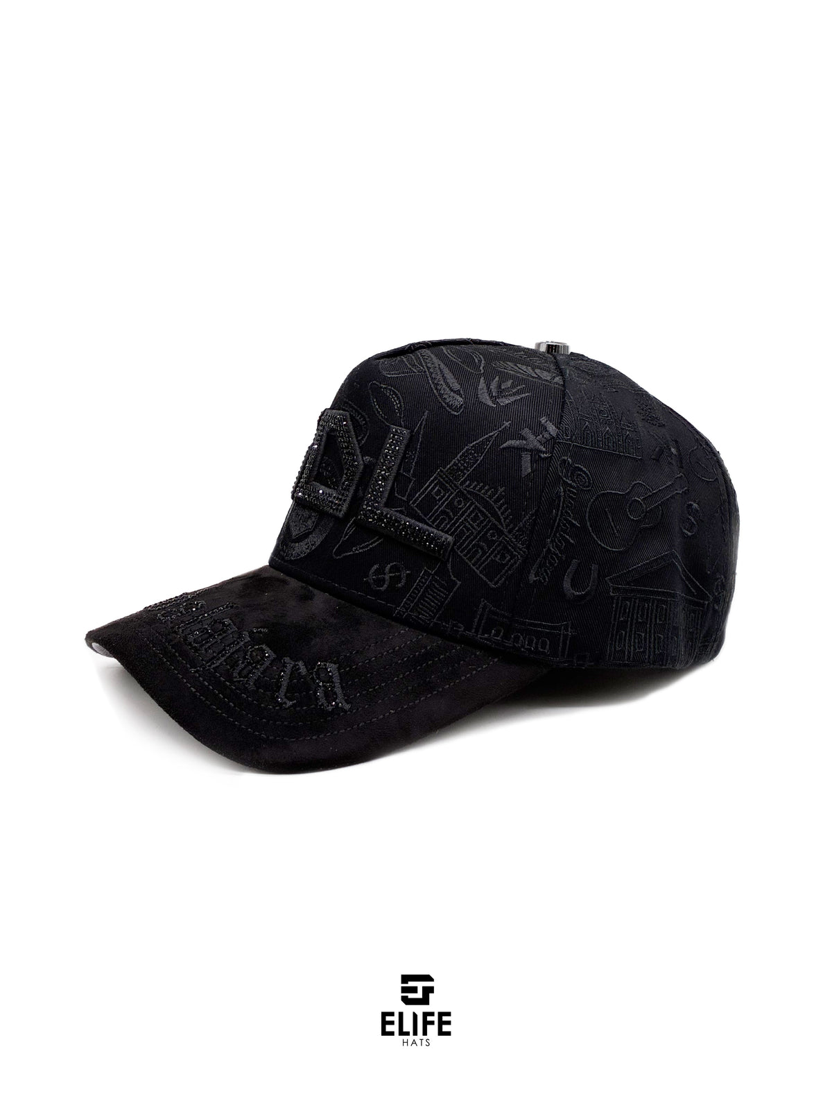 Gran Jefe Guadalajara Negra – Gorra con Bordado