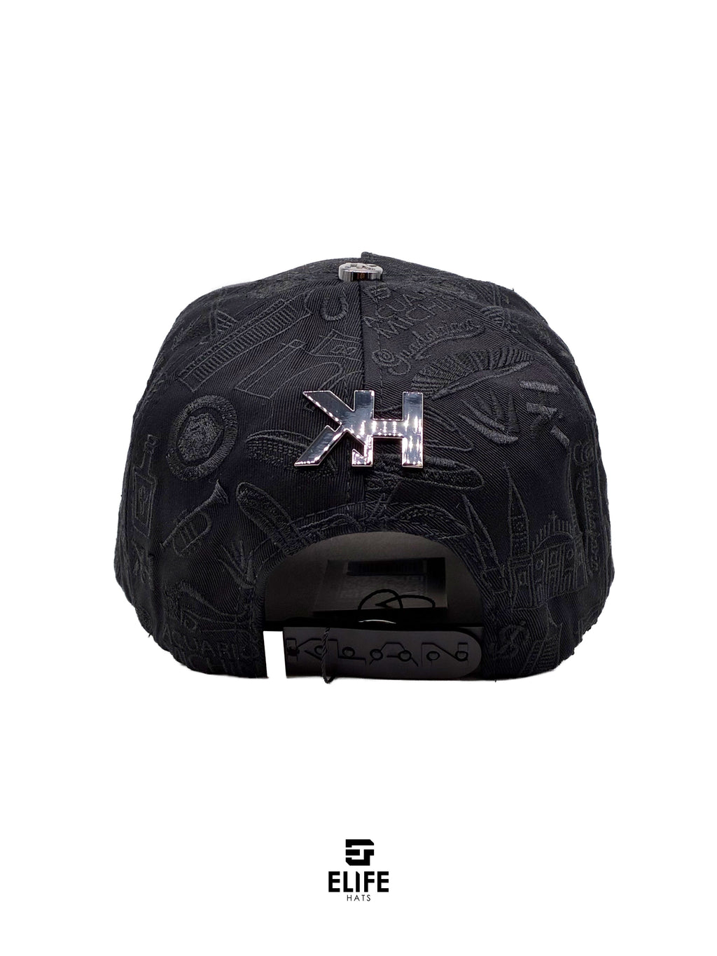 Gran Jefe Guadalajara Negra – Gorra con Bordado