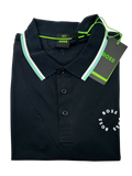 POLO BOSS PAULE AZUL TURQUESA