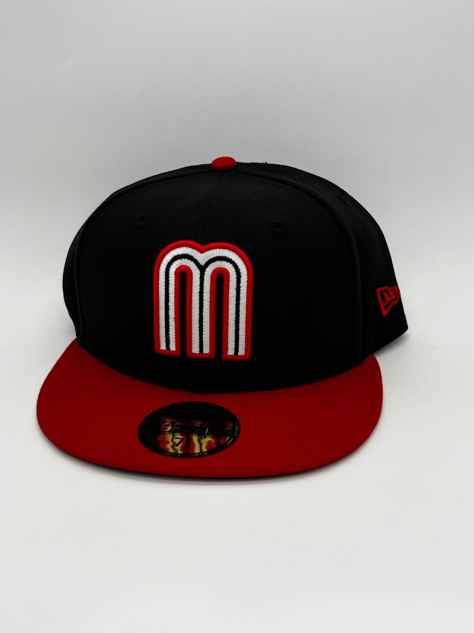 New Era Mx Negra Rojo Bandera