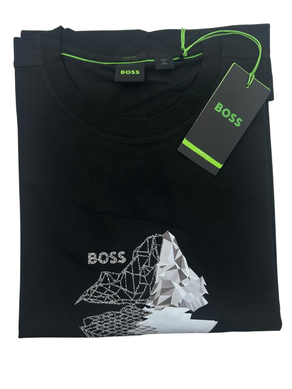 PLAYERA TEE 8 NEGRO