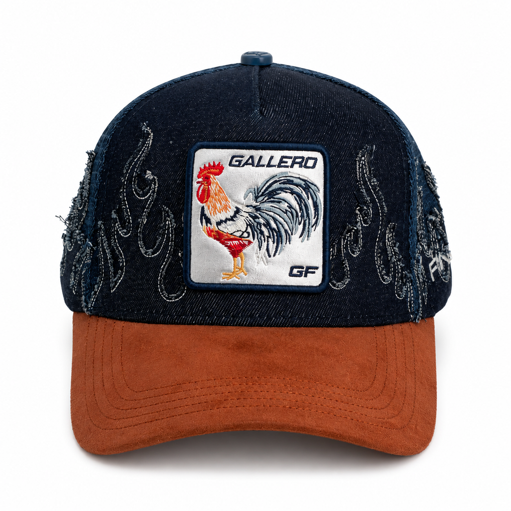 GORRA GALLO FINO GALLERO DENIM