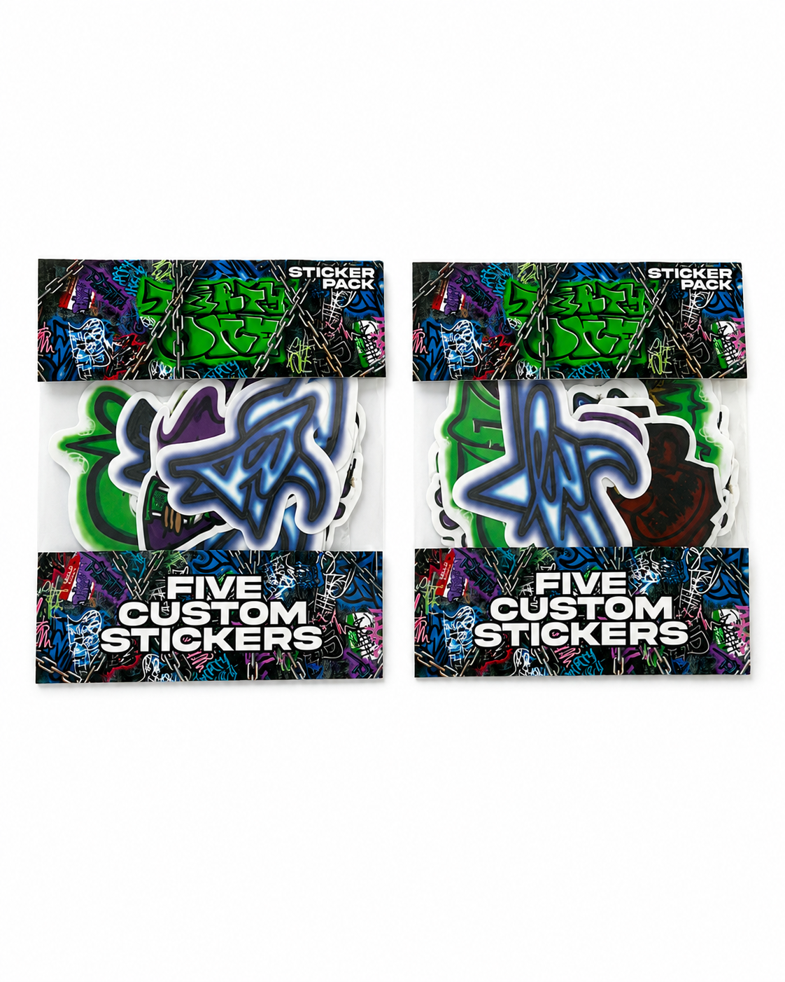 31 HATS- PAQ 2 STICKERS GRAFFITI