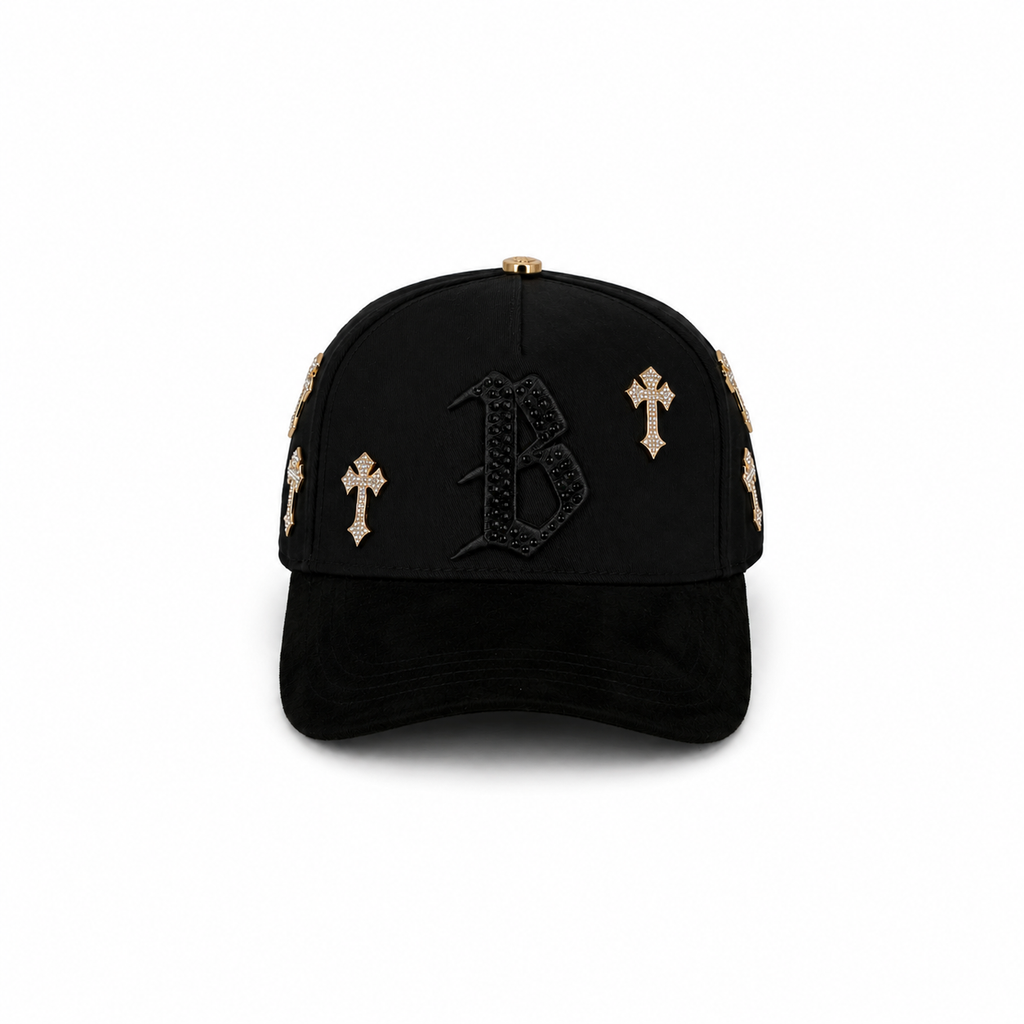 Gorras Barbas B Estrella Cromo – Gorra con Detalles Cromados