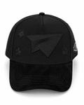 Problemático Avión Pilitito Negra – Gorra con Bordado