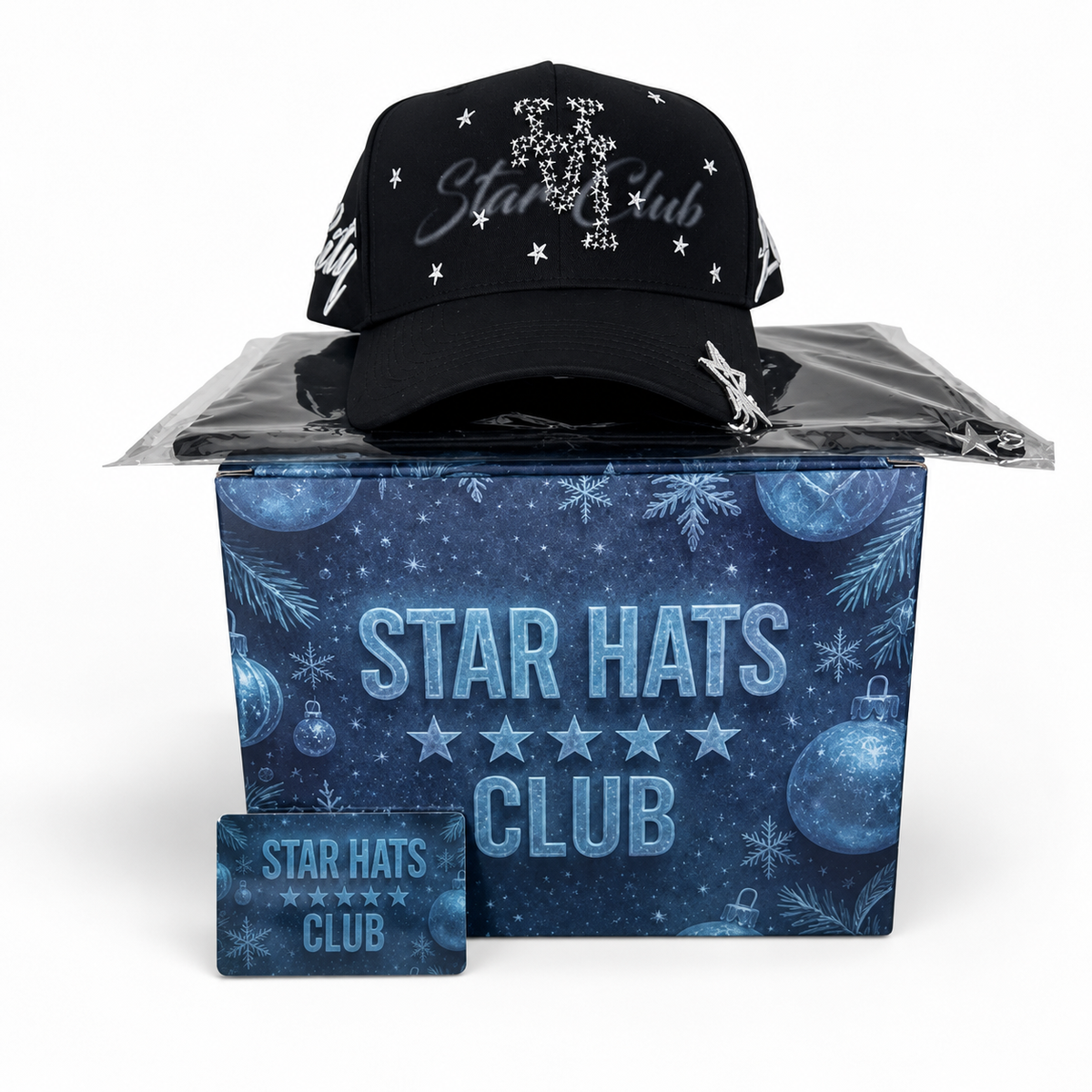 Club de Gorras Estrella – En la Casa – Gorra con Bordado + Set Completo