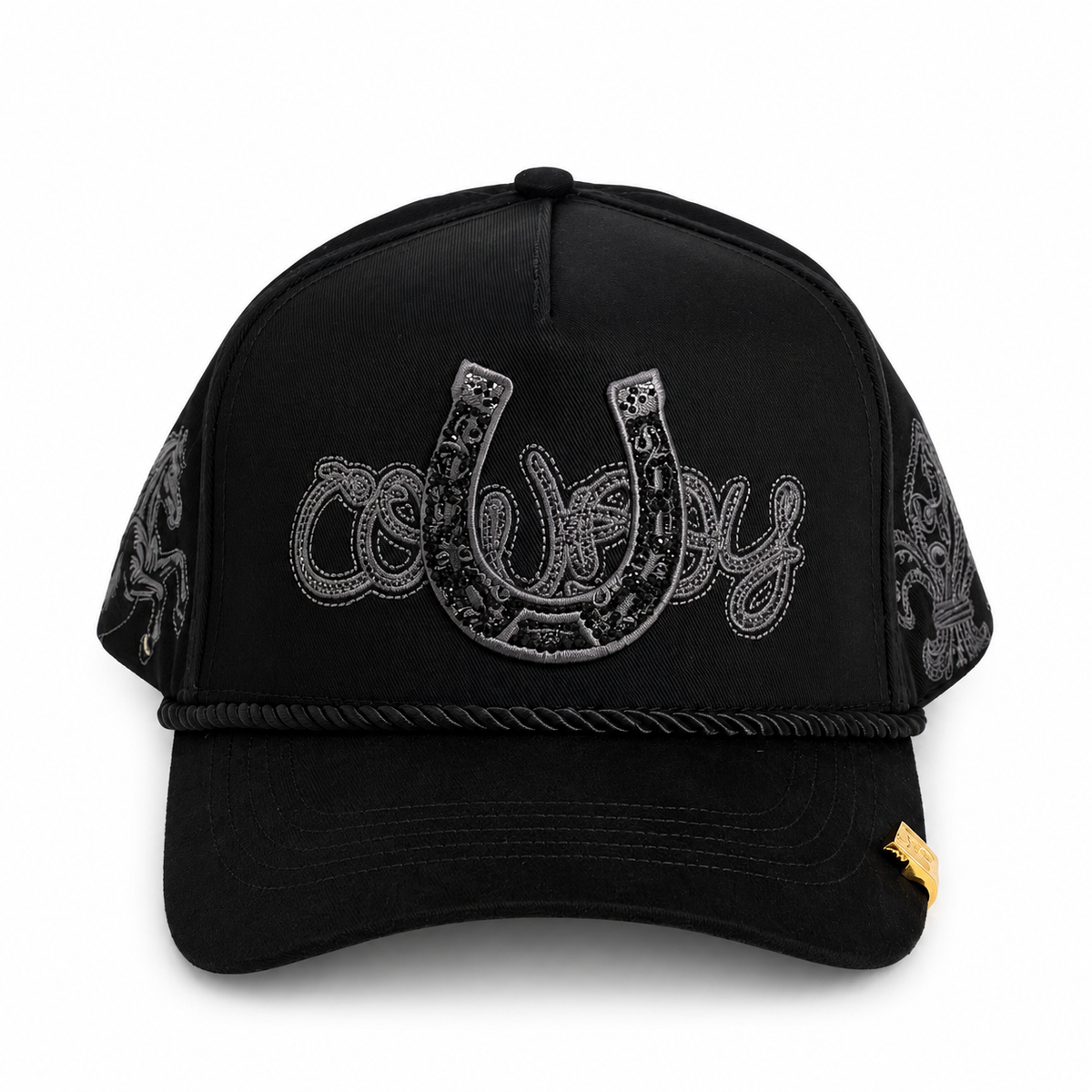 Gran Jefe TK Rancho Vaquero Negra – Gorra con Bordado