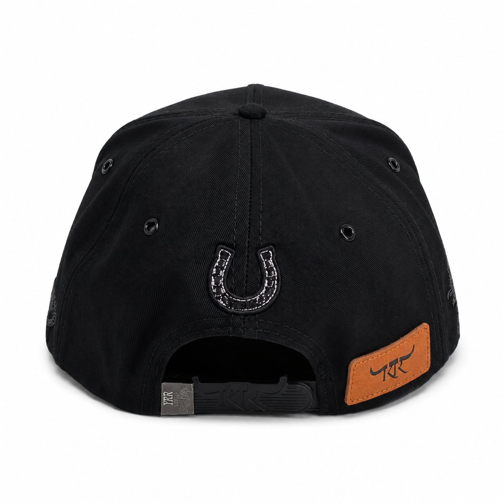 Gran Jefe TK Rancho Vaquero Negra – Gorra con Bordado