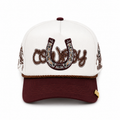 Gran Jefe TK Rancho Vaquero Blanca – Gorra con Bordado