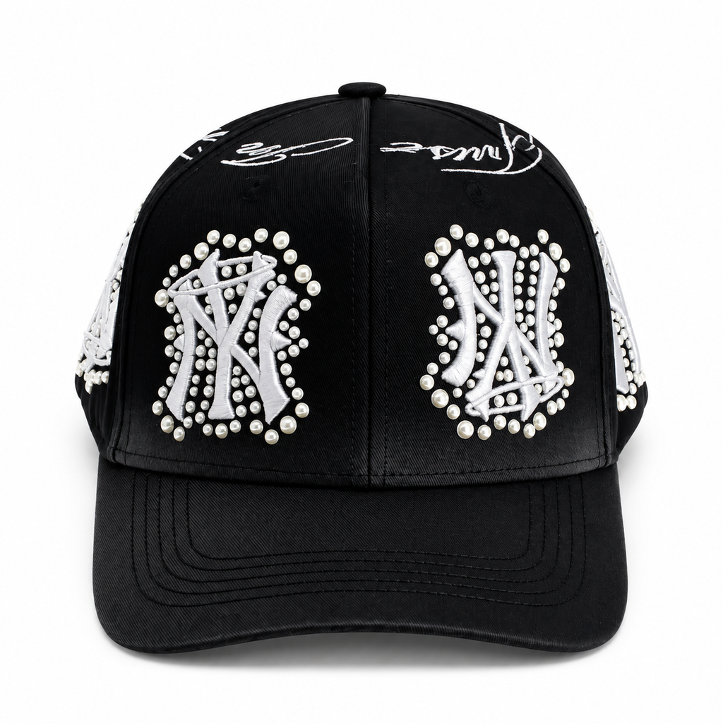 GORRA 31 HATS PERLAS BLANCAS CON ACCESORIOS