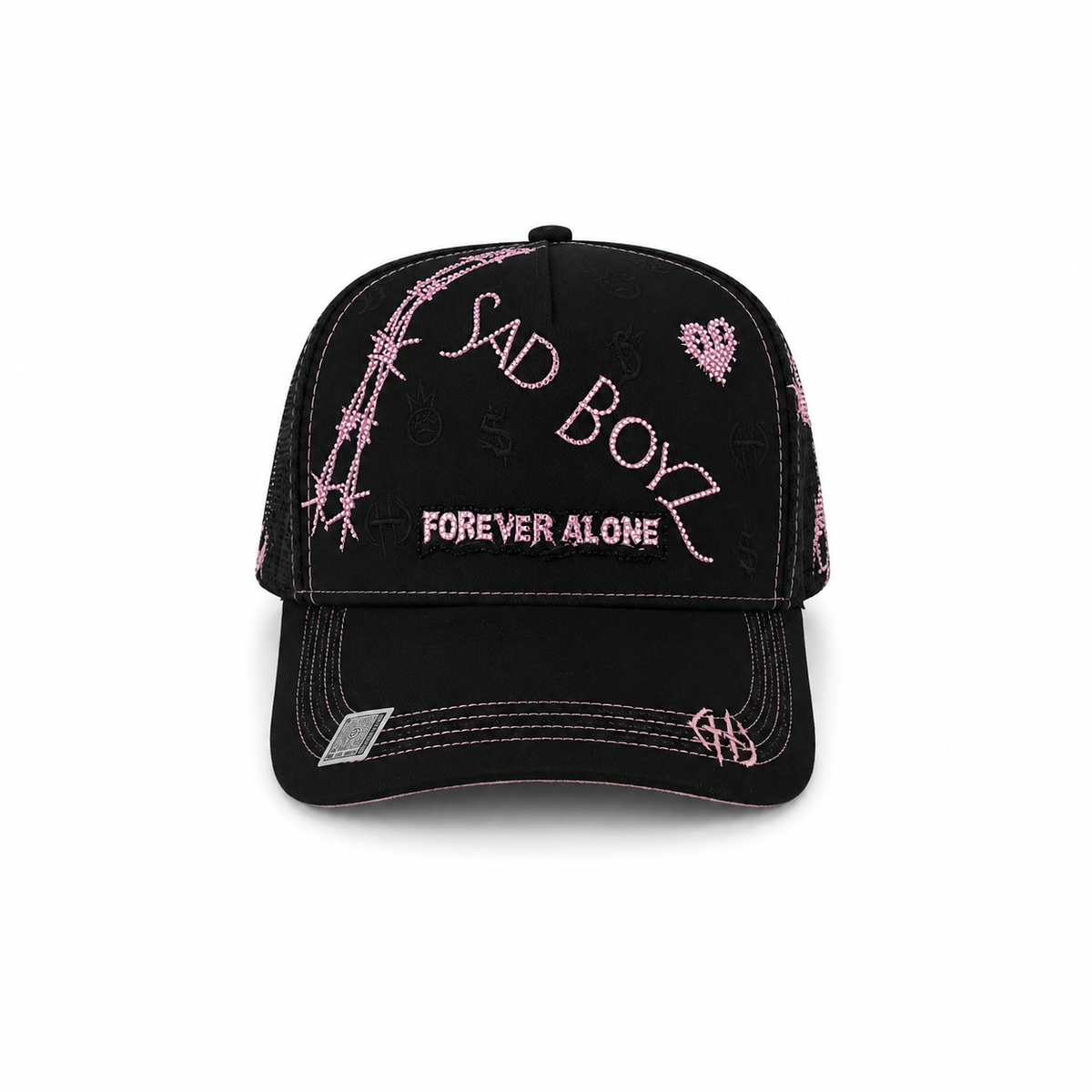 Gran Jefe Chicos Tristes por Siempre Rosa – Gorra con Bordado