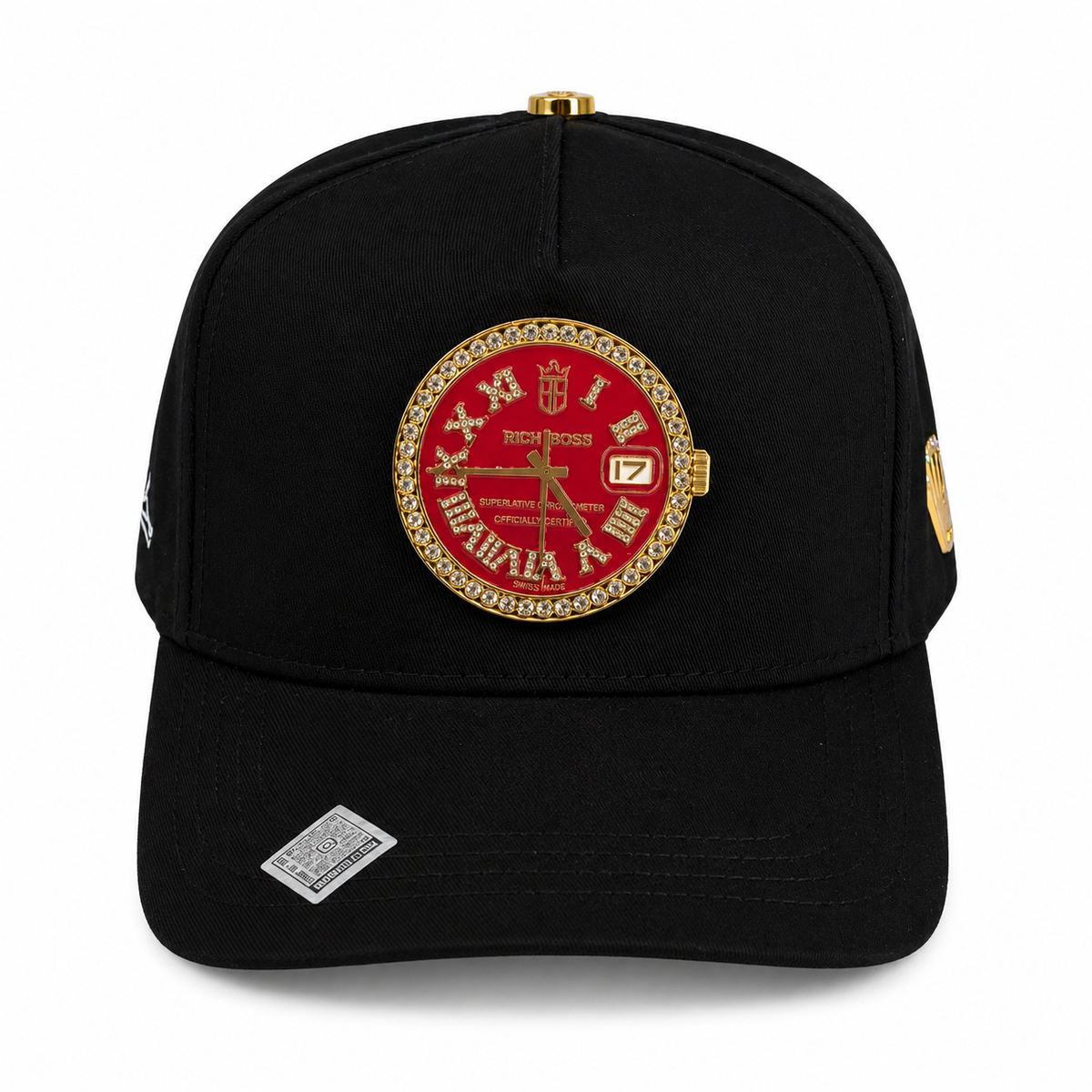 Gran Jefe Reloj Roja – Gorra con Bordado