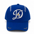 Gran Jefe Azul Detalles Blancos – Gorra con Bordado
