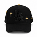 Gran Jefe LA Cruces Dorada – Gorra con Bordado