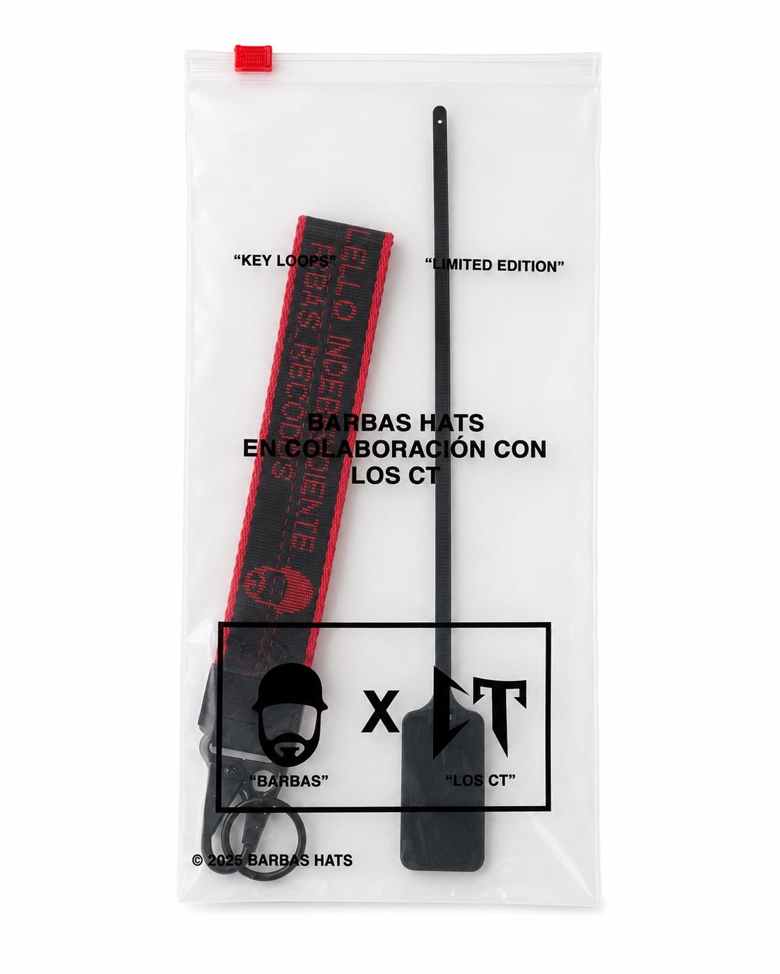 BARBAS HATS- LLAVERO Y SINCHO BARBAS CT