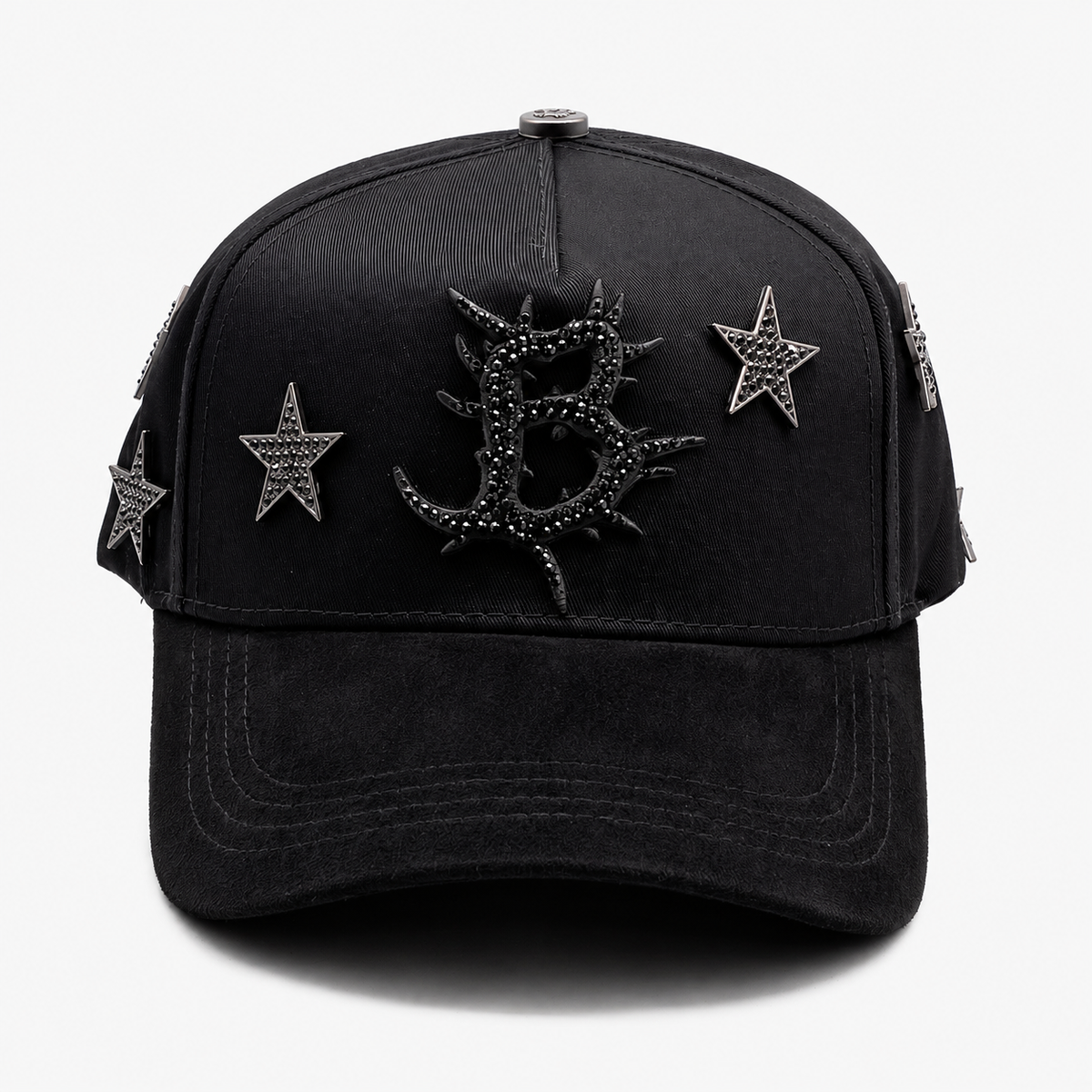 Gorras Barbas Nebulosa Oscura – Gorra con Acabado de Gamuza