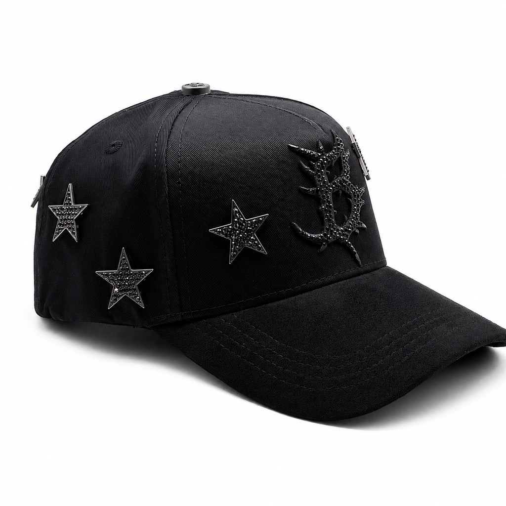 Gorras Barbas Nebulosa Oscura – Gorra con Acabado de Gamuza
