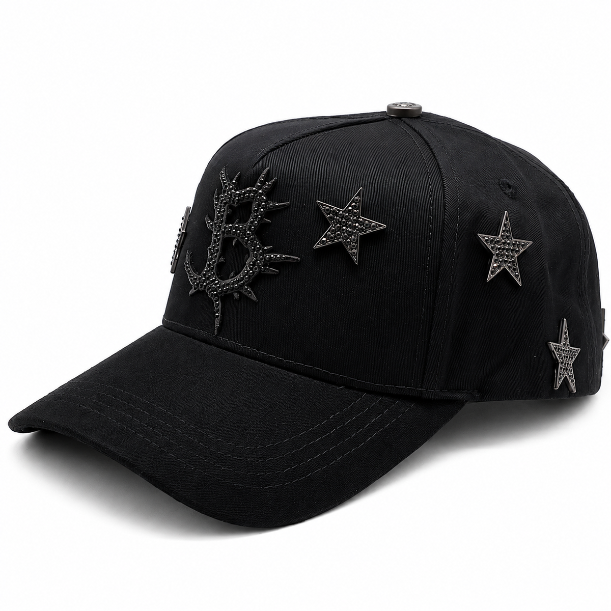 Gorras Barbas Nebulosa Oscura – Gorra con Acabado de Gamuza