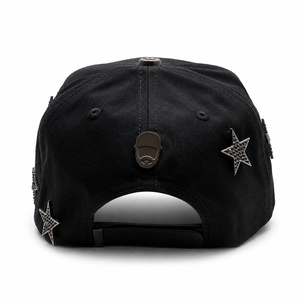 Gorras Barbas Nebulosa Oscura – Gorra con Acabado de Gamuza