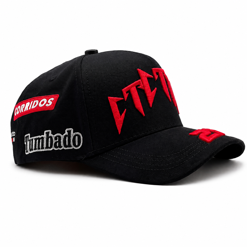 Gorras Barbas CT Carreras – Gorra con Bordado y Parches