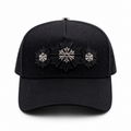 Gorras Barbas Copo de Nieve – Gorra con Acabado de Gamuza