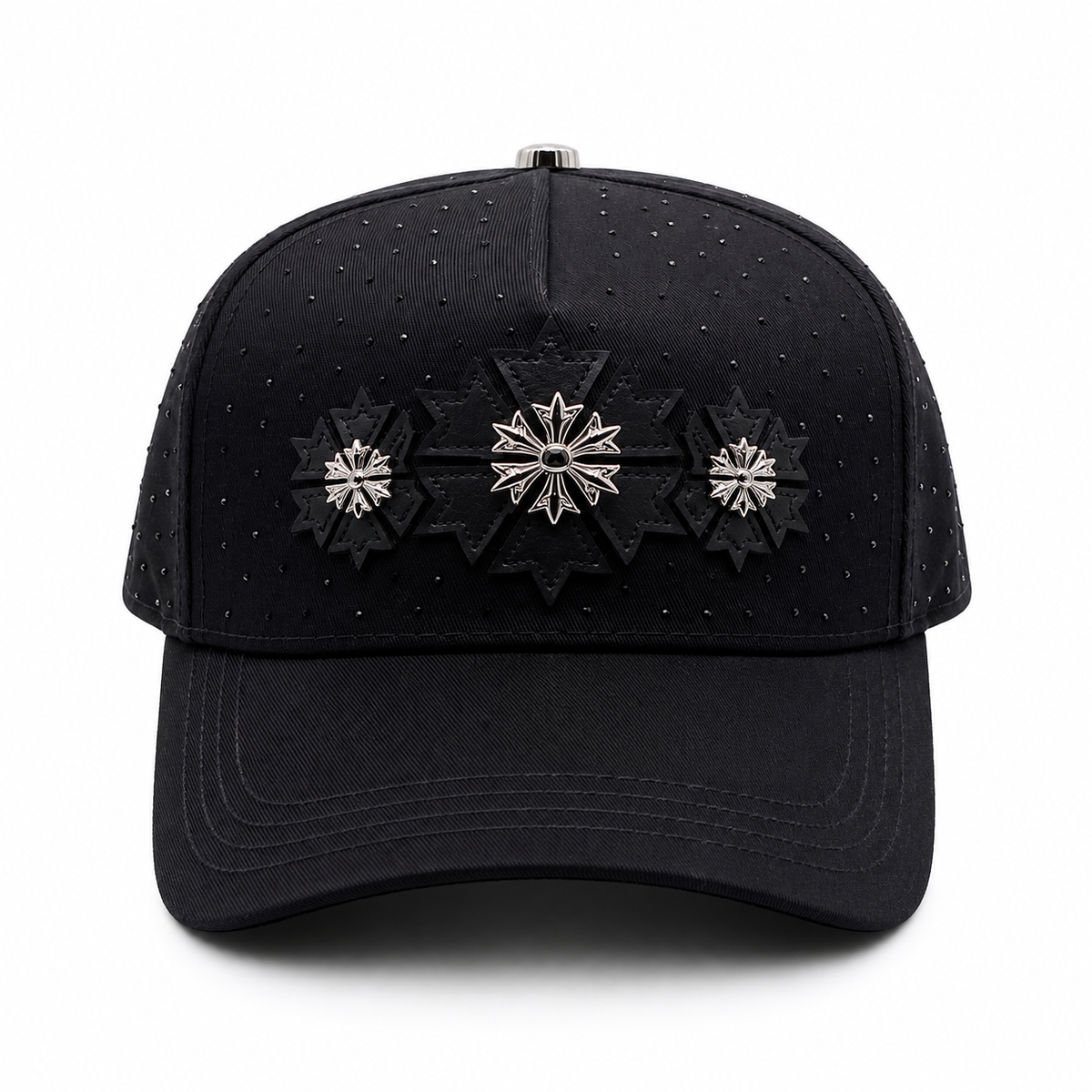 Gorras Barbas Copo de Nieve – Gorra con Acabado de Gamuza