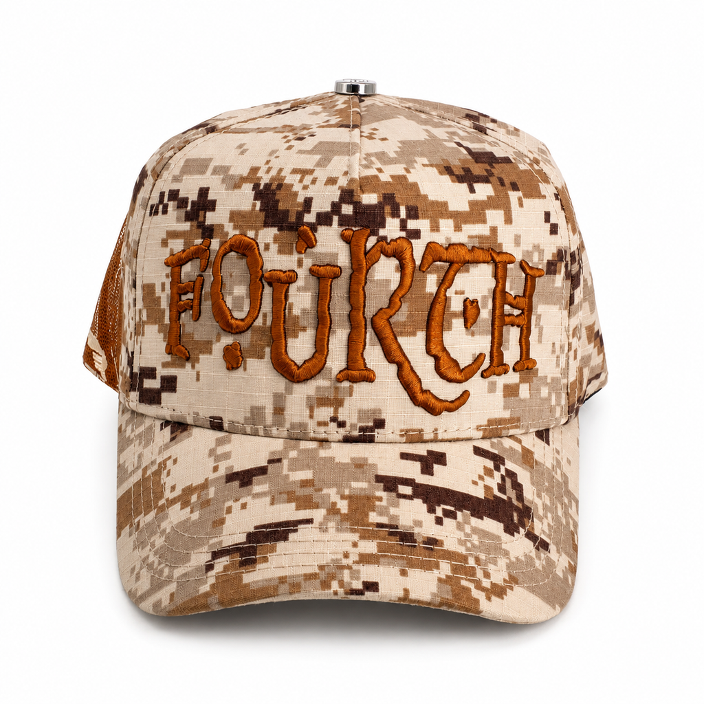 Gorras El Cuarto Camuflaje – Gorra con Bordado