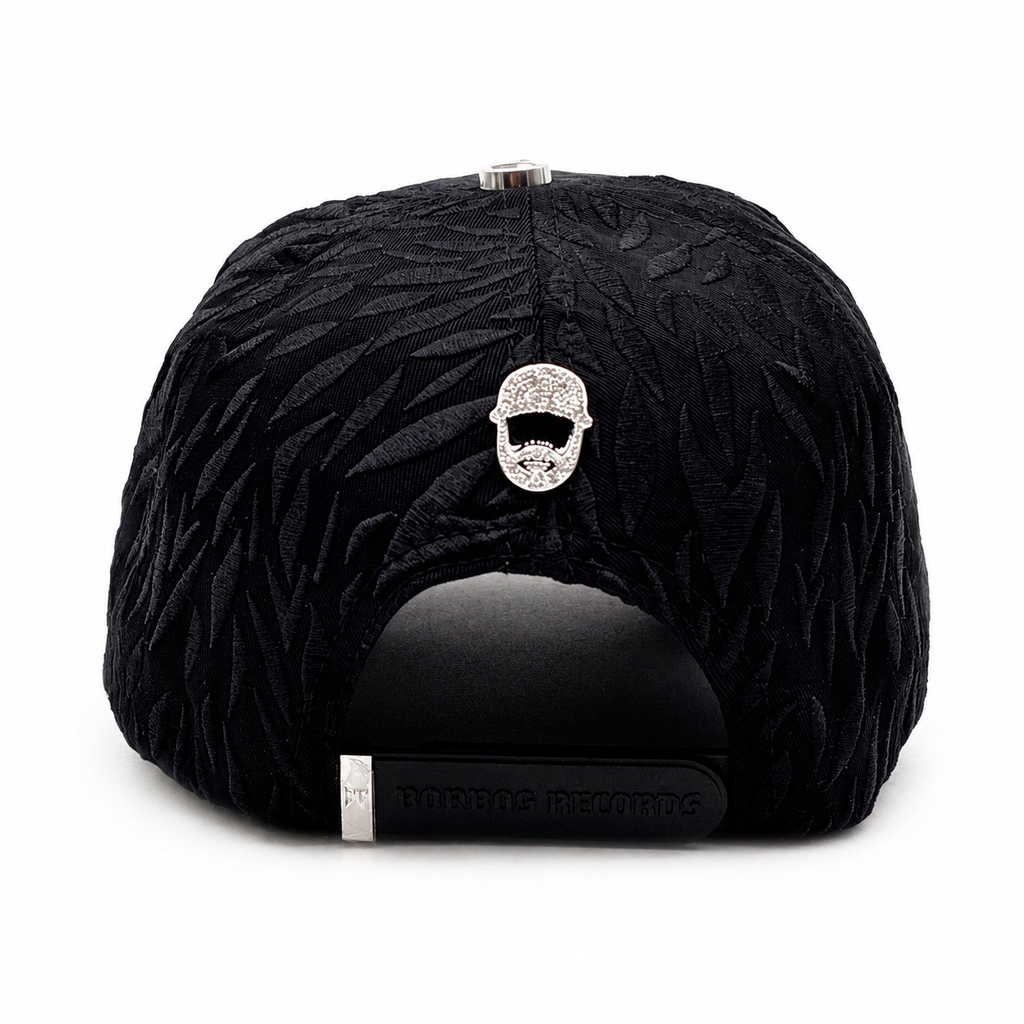 Gorras Barbas x CT Estrella de Rock – Gorra con Pedrería y Tejido Jacquard