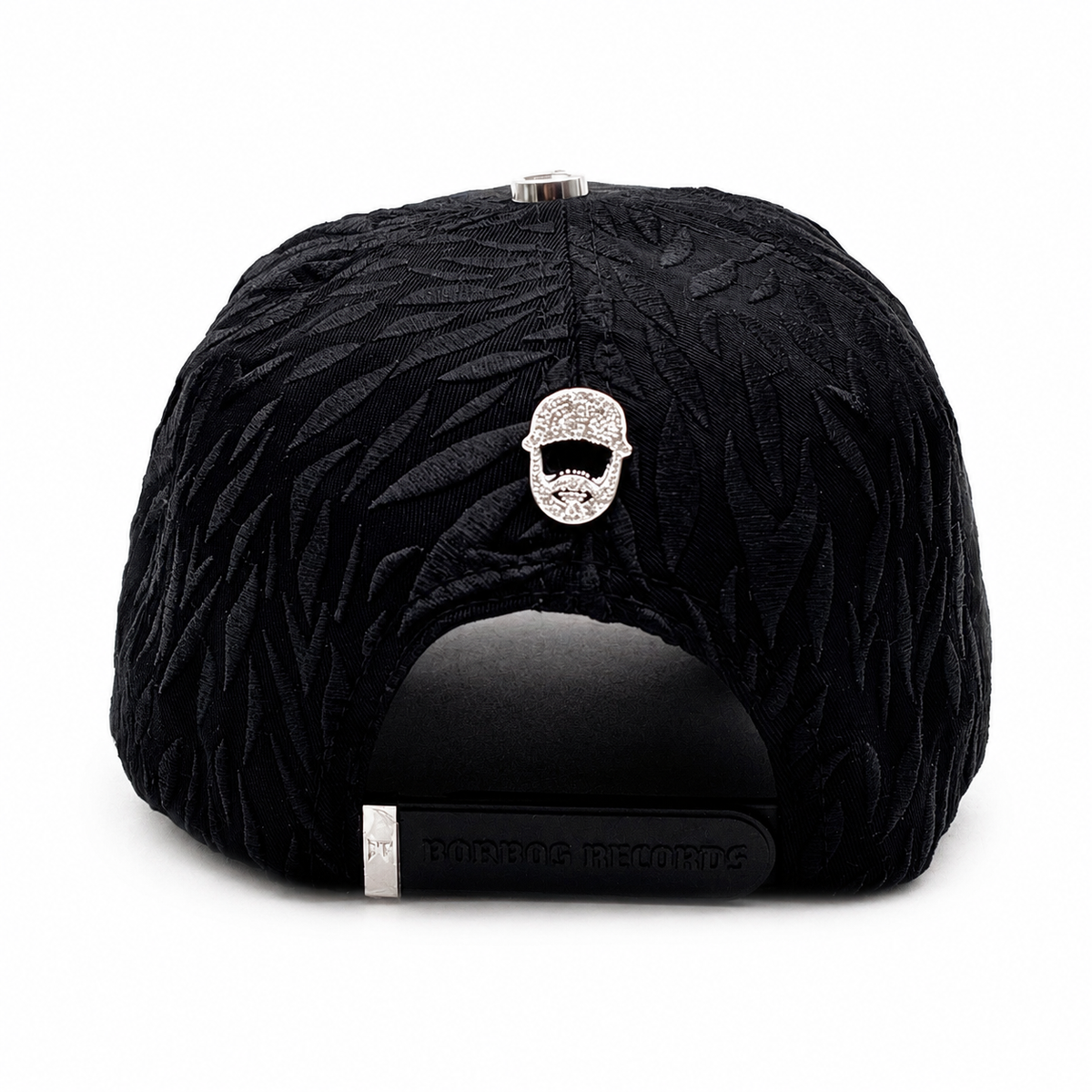 Gorras Barbas x CT Estrella de Rock – Gorra con Pedrería y Tejido Jacquard