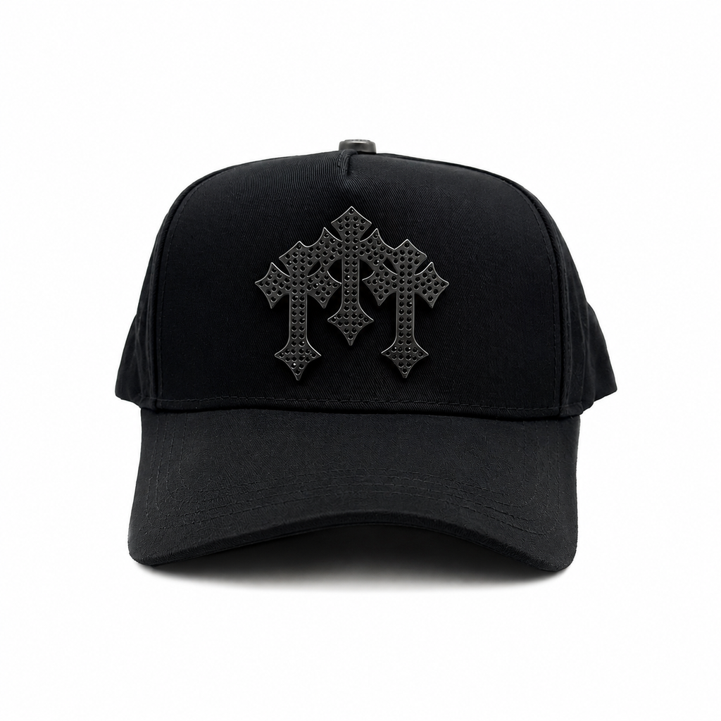 Gorras Barbas Cromo Apagón – Gorra con Detalles Cromados