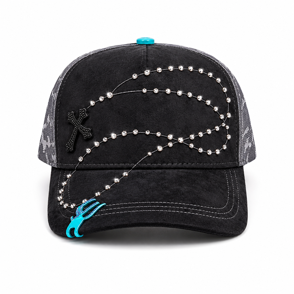 JC Gorras Éxodo Gris – Gorra con Bordado + Set Completo