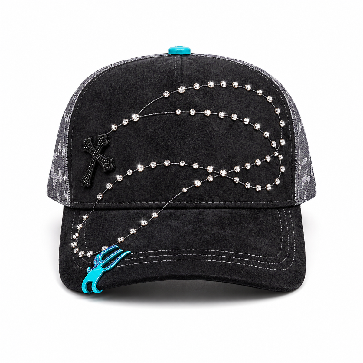 JC Gorras Éxodo Gris – Gorra con Bordado + Set Completo