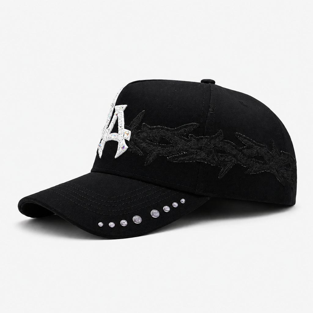 31 Gorras LA Espinas – Gorra con Bordado y Pedrería + Set Completo