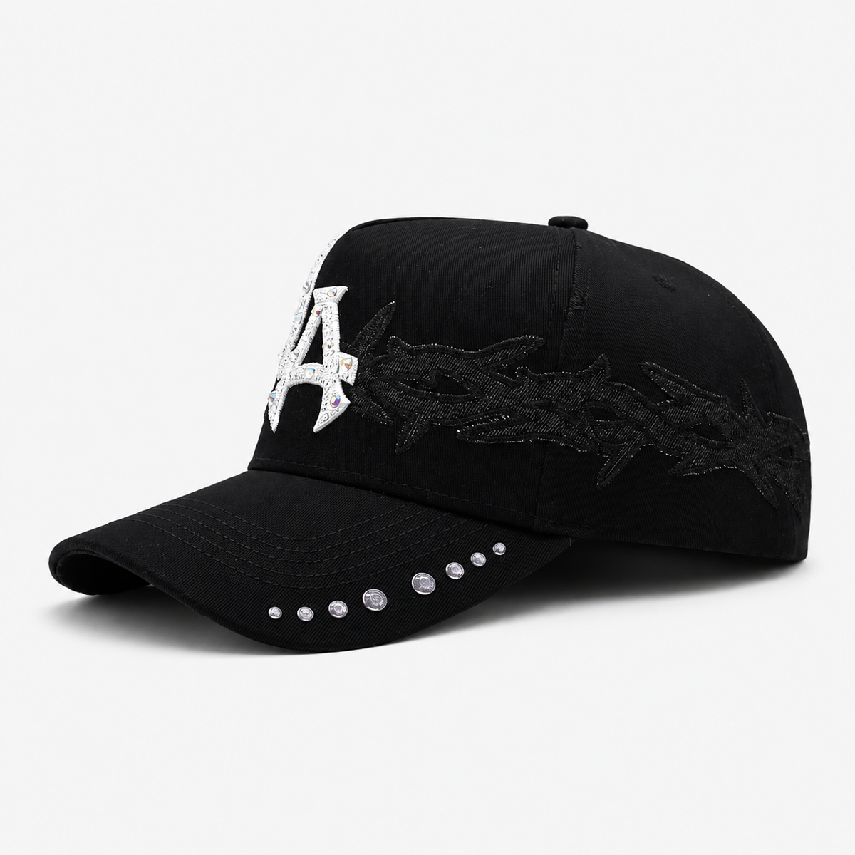 31 Gorras LA Espinas – Gorra con Bordado y Pedrería + Set Completo