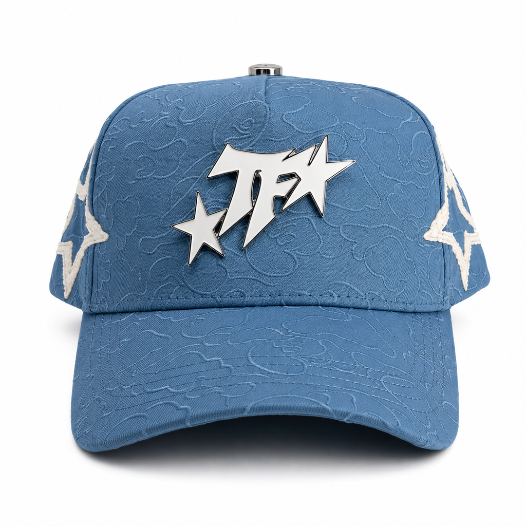 Gorras El Cuarto Estrella Azul – Gorra con Bordado