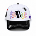 Gran Jefe Chicos Tristes Blanca – Gorra con Bordado