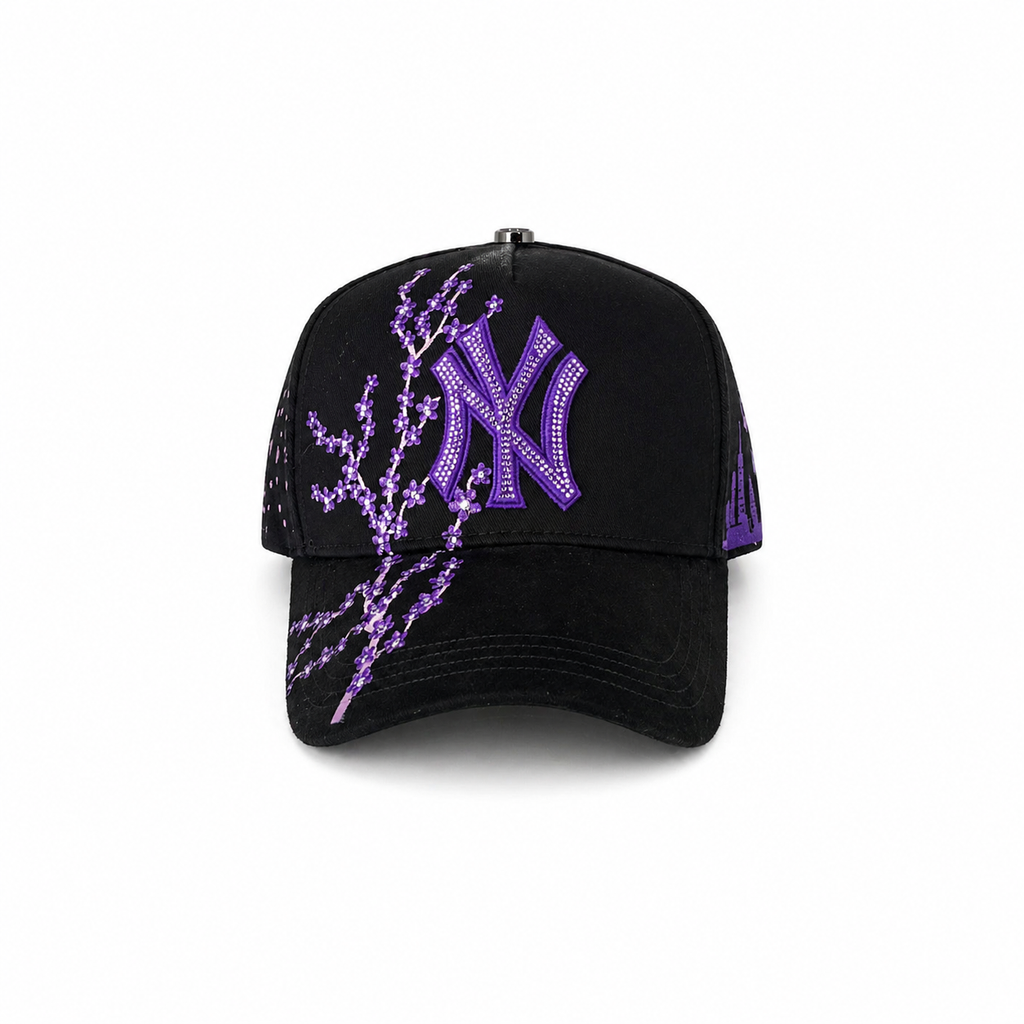 Gran Jefe Flores de Cerezo Morada – Gorra con Bordado