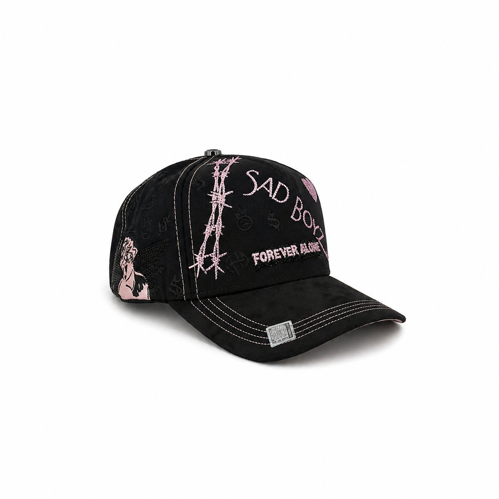 Gran Jefe Chicos Tristes por Siempre Rosa – Gorra con Bordado