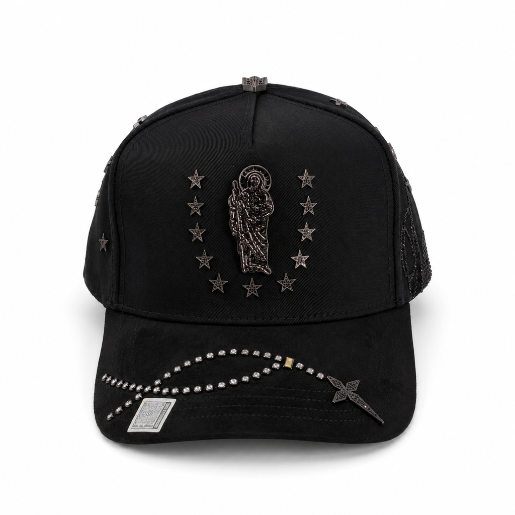 Gran Jefe San Judas Rosario Plata – Gorra con Bordado