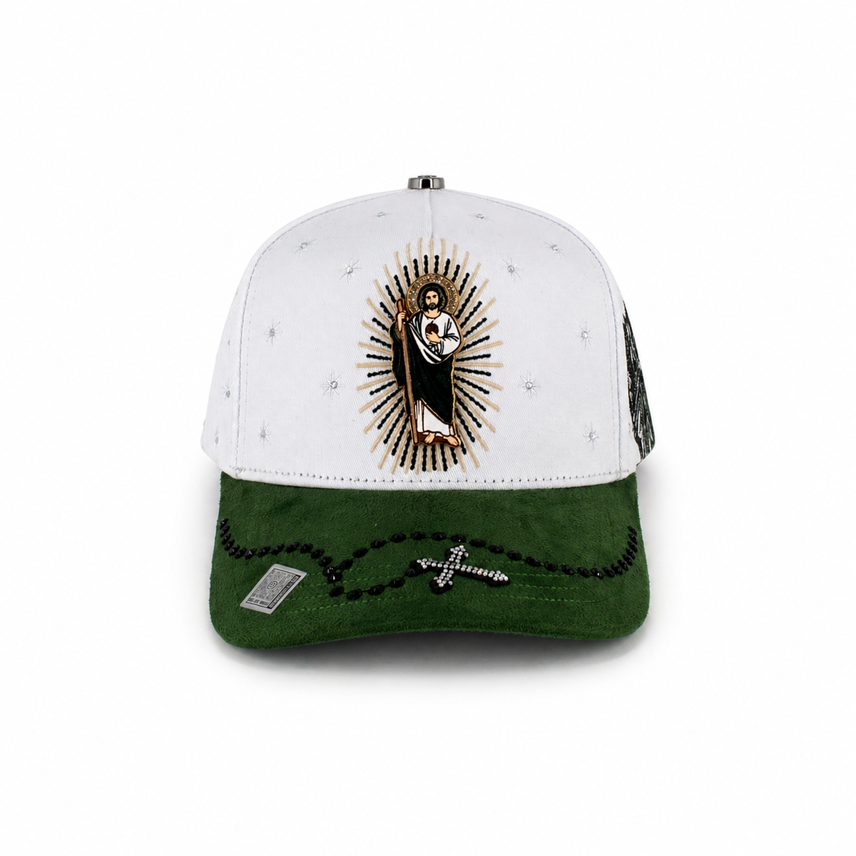 Gran Jefe San Judas Blanca – Gorra con Bordado