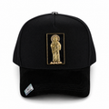 Gran Jefe San Judas México Placa Cuadrada – Gorra con Placa Metálica