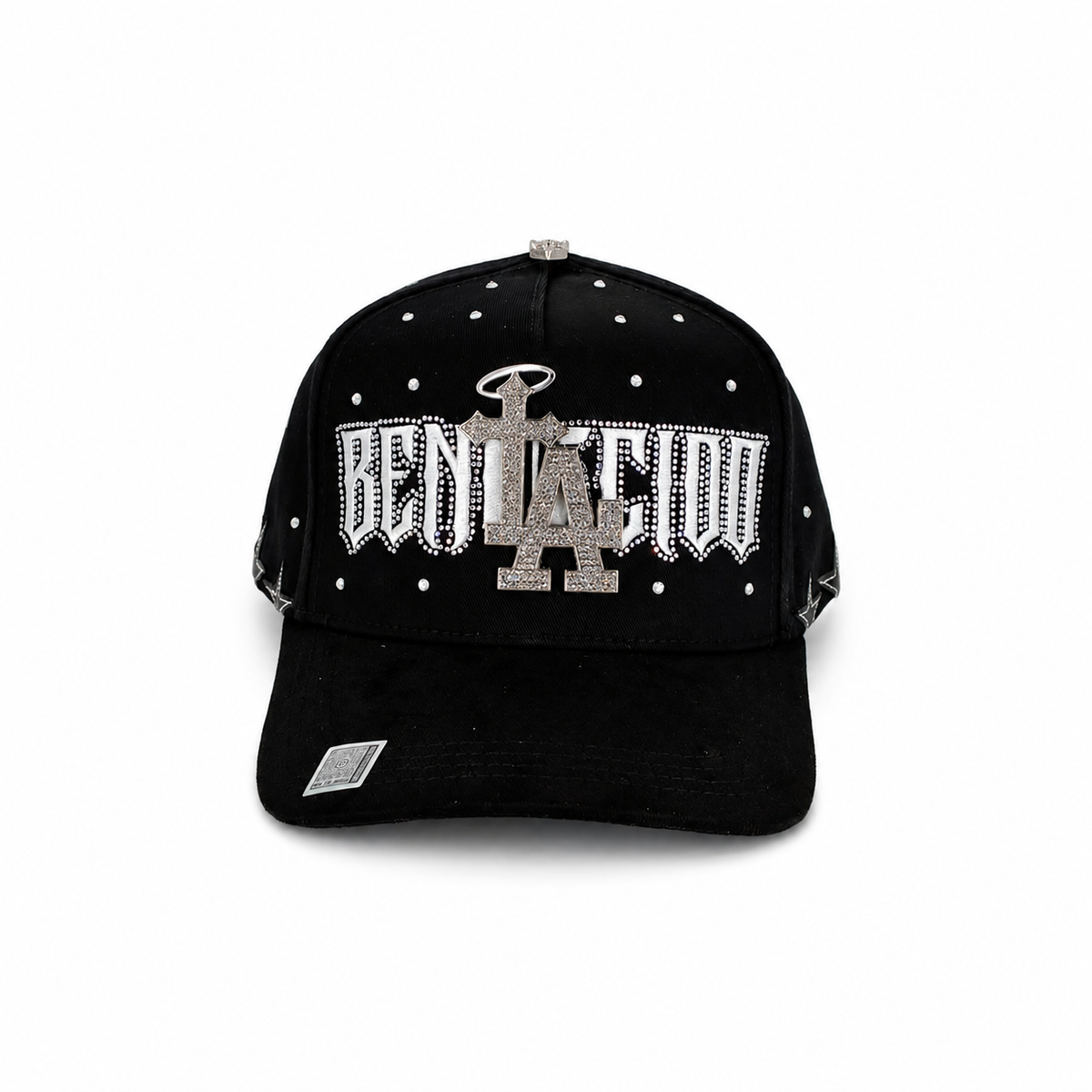 Gran Jefe Bendecido Negro/Blanco – Gorra con Bordado