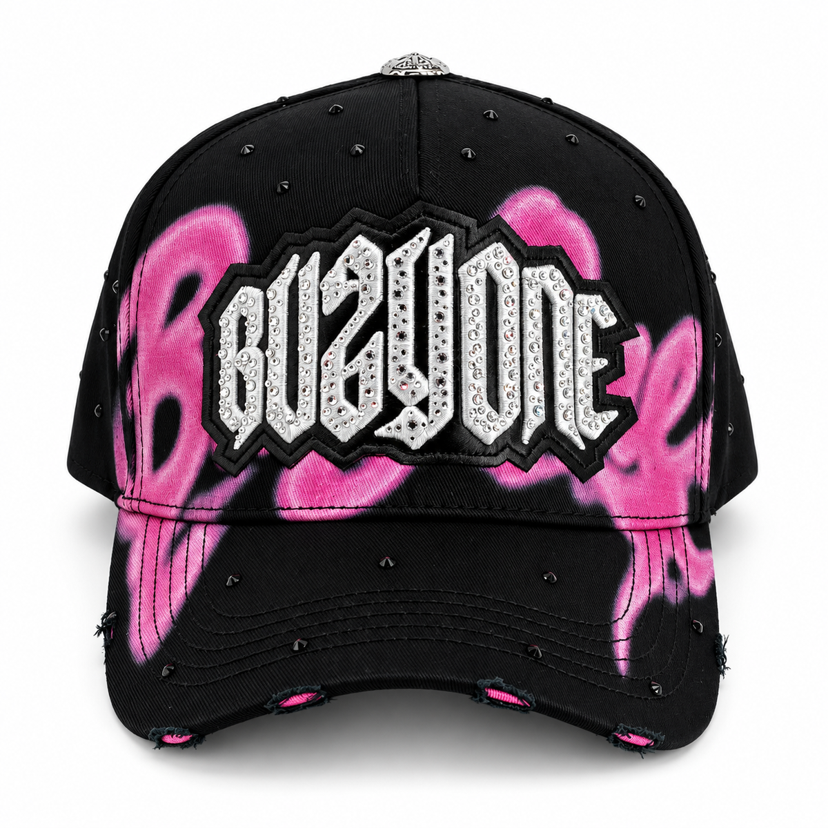 31 Gorras x Báez Grafiti Rosa – Gorra con Bordado + Set Completo