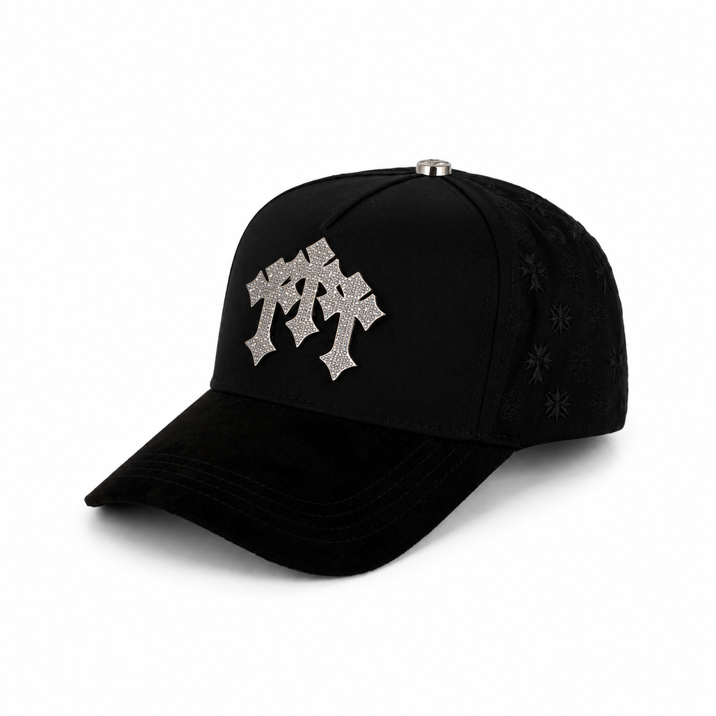 Gorras Barbas x CT Cromo – Gorra con Detalles Cromados + Set Completo