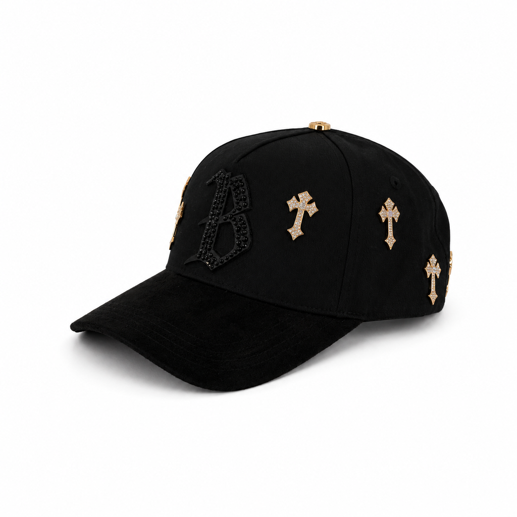 Gorras Barbas B Estrella Cromo – Gorra con Detalles Cromados