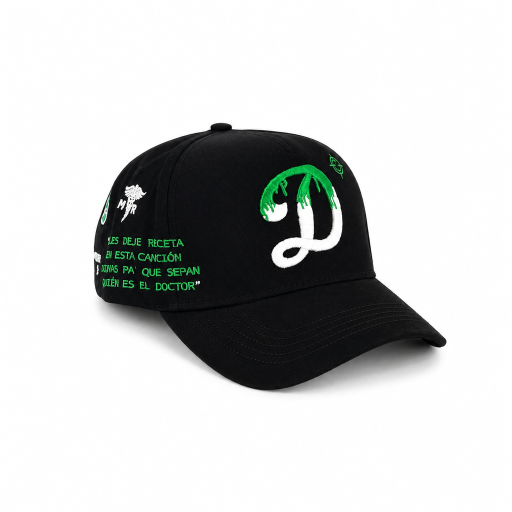 Gallo Fino Doctor Marca Registrada – Gorra con Bordado